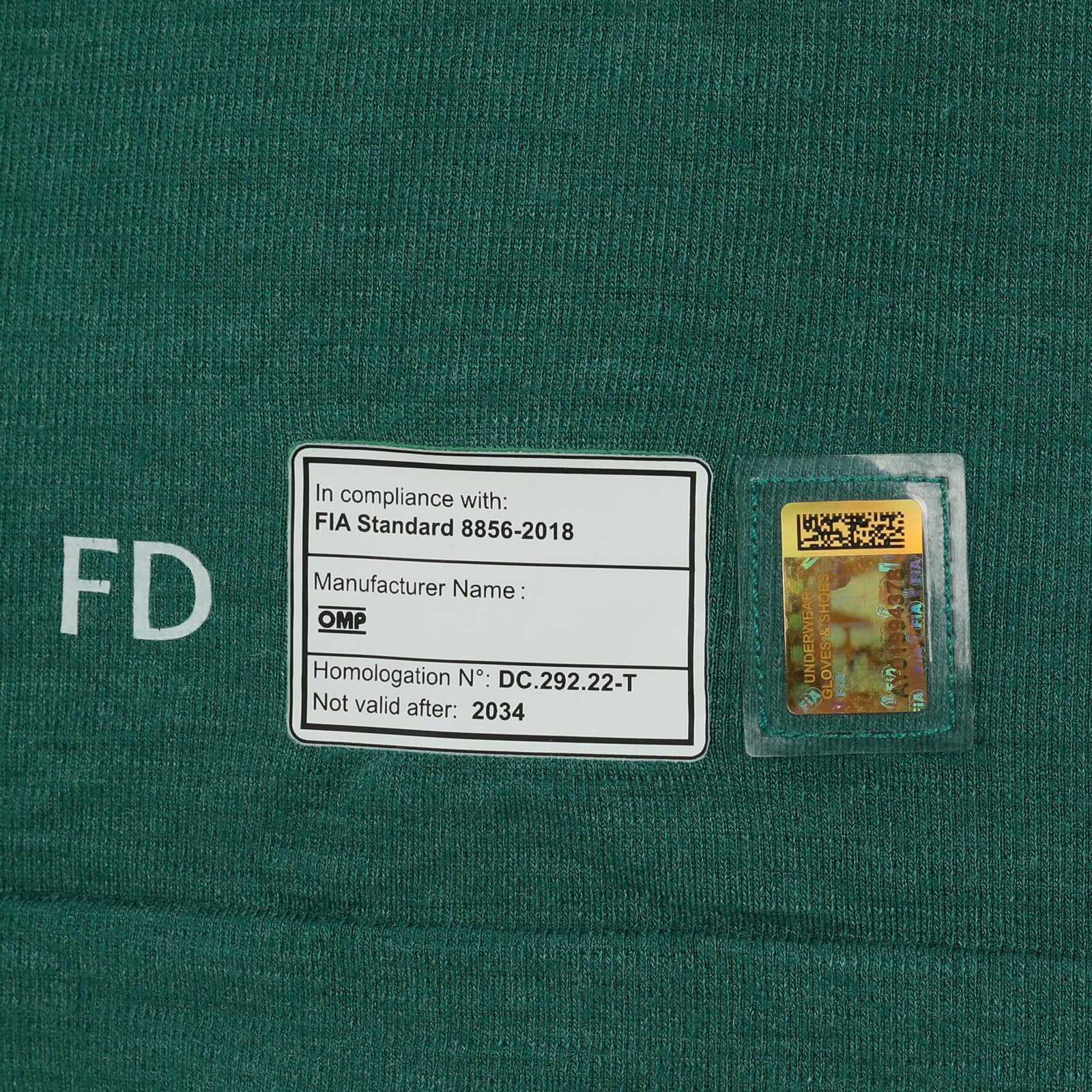 LOT 020 - Felipe Drugovich 2024 Aston Martin Aramco Formula One Team Grand Prix Used Nomex