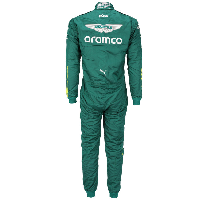 LOT 685 - Felipe Drugovich Unsigned 2025 Aston Martin Aramco Formula One Team Suit