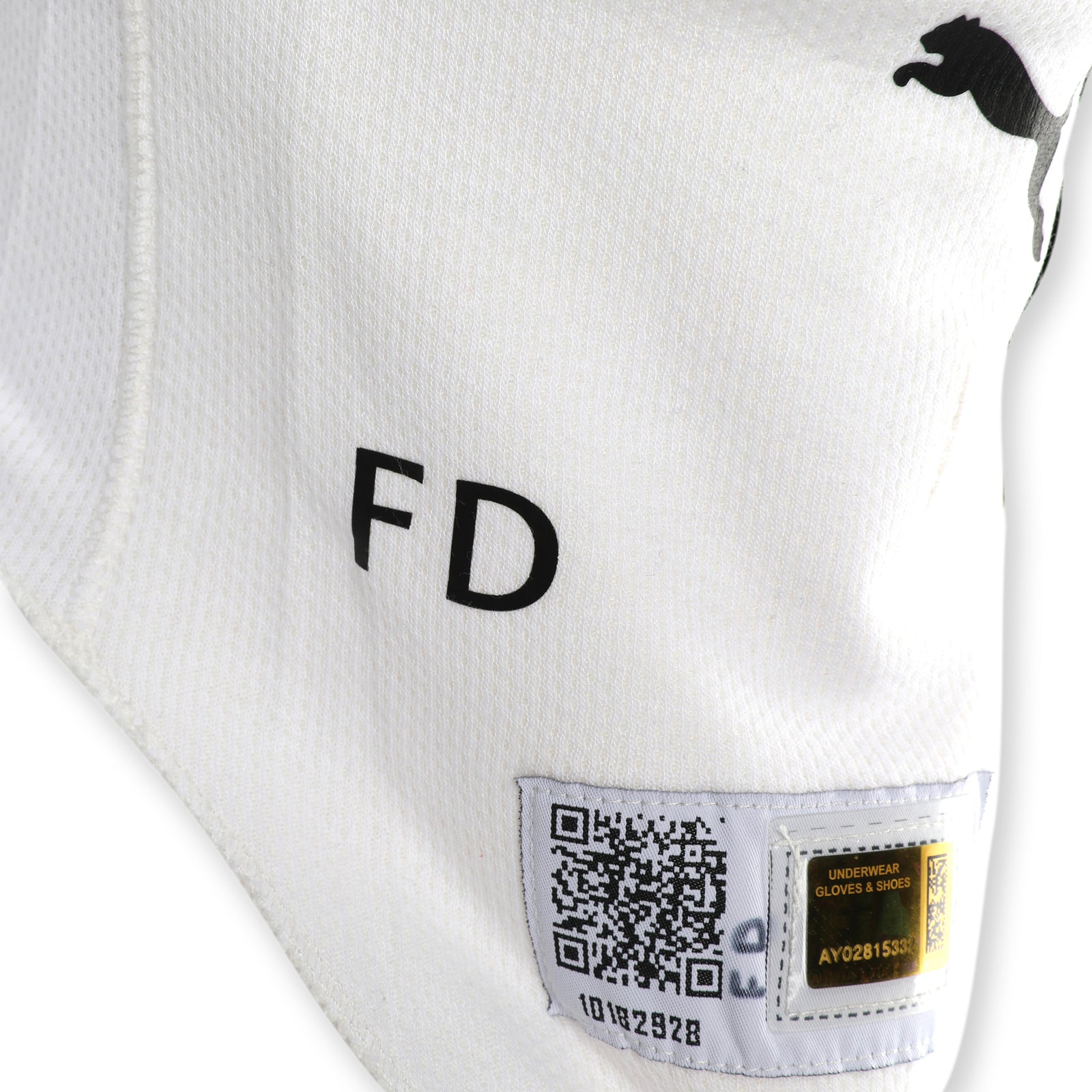 Auction LOT 093 - Felipe Drugovich 2025 Aston Martin Aramco F1® Team Race Spec Balaclava