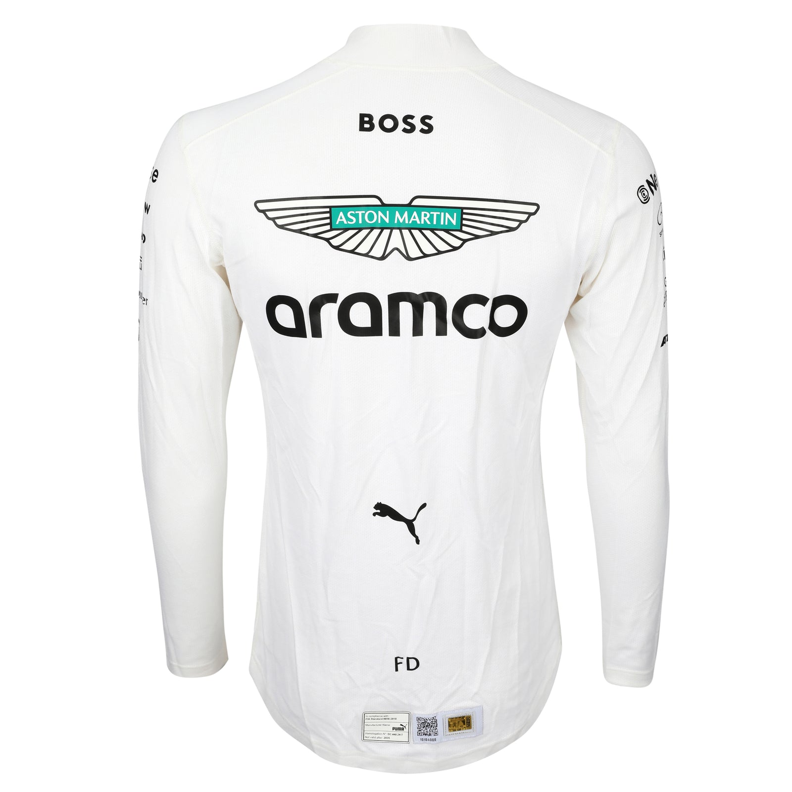 Auction LOT 042 - Felipe Drugovich 2025 Aston Martin Aramco F1® Team Nomex