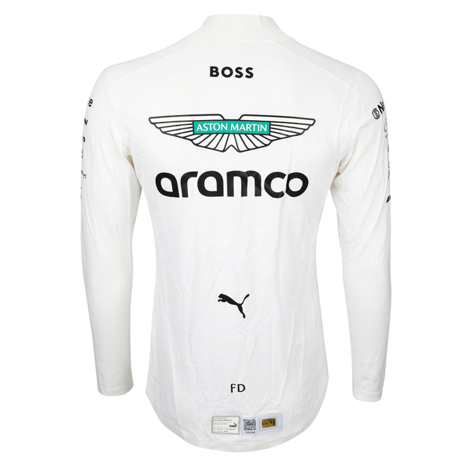Auction LOT 042 - Felipe Drugovich 2025 Aston Martin Aramco F1® Team Nomex