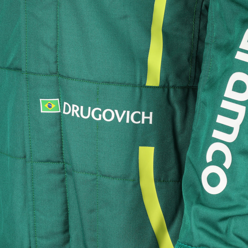 Felipe Drugovich 2025 Aston Martin Aramco F1 Team Suit