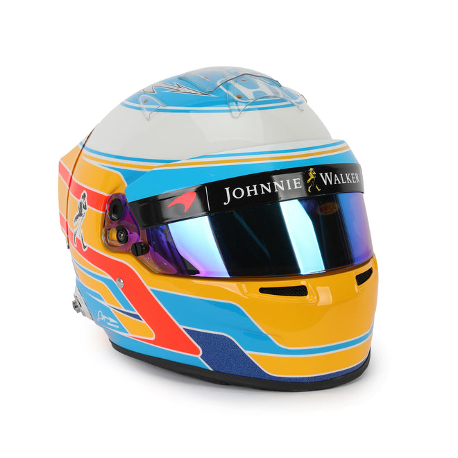 LOT 039 - Fernando Alonso 2017 McLaren Replica 1:1 Scale Helmet