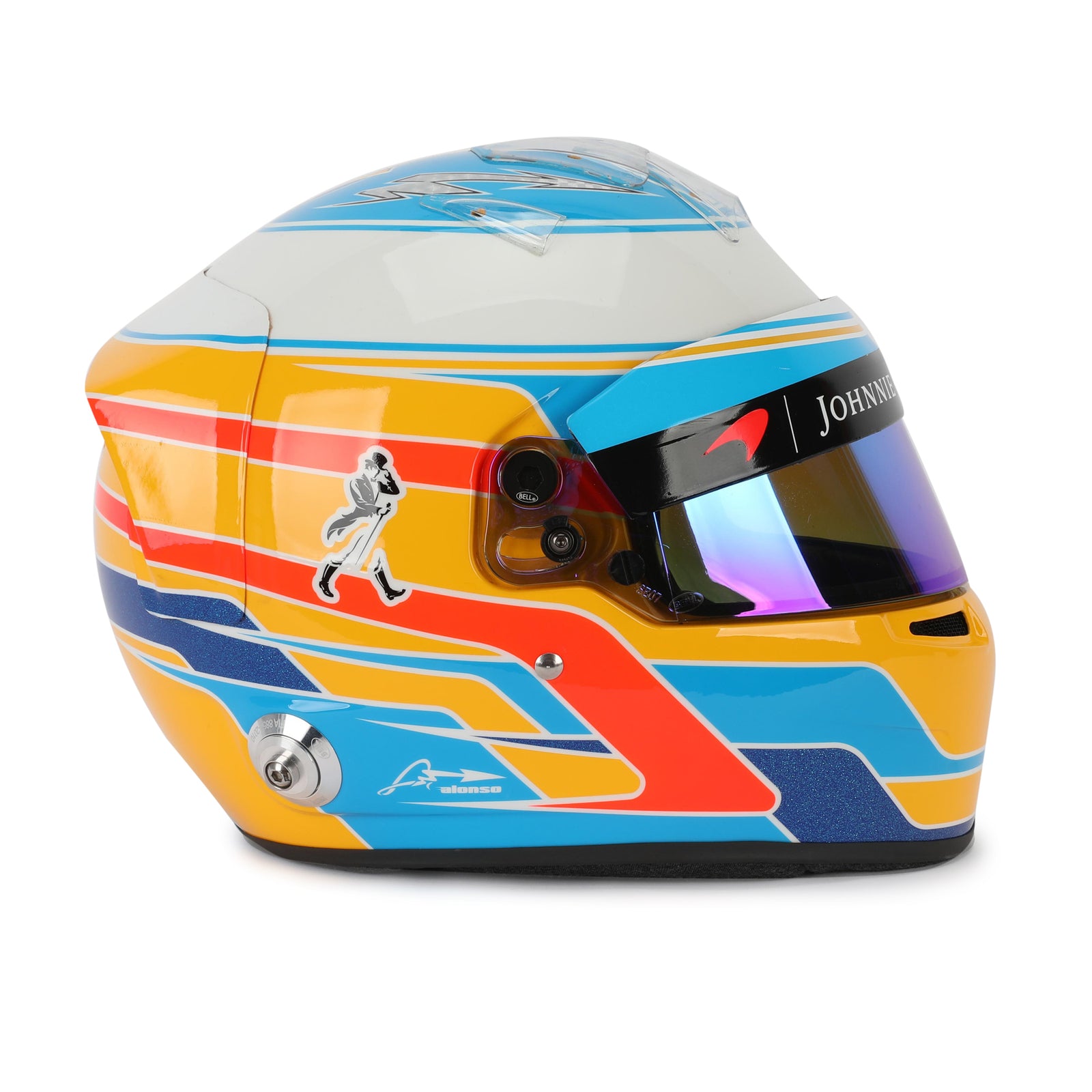 LOT 634 - Fernando Alonso 2017 Replica Helmet