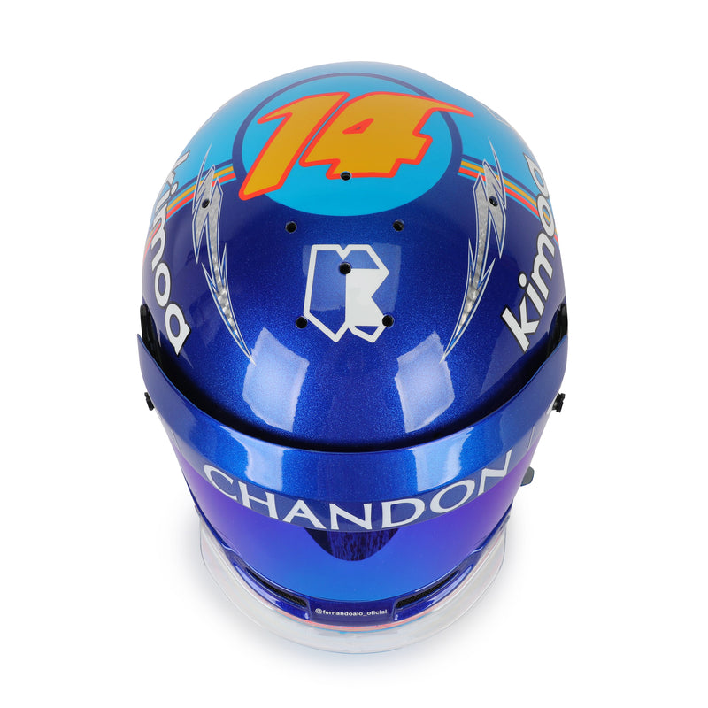 LOT 056 - Fernando Alonso 2018 McLaren F1 Team Replica 1:1 Helmet