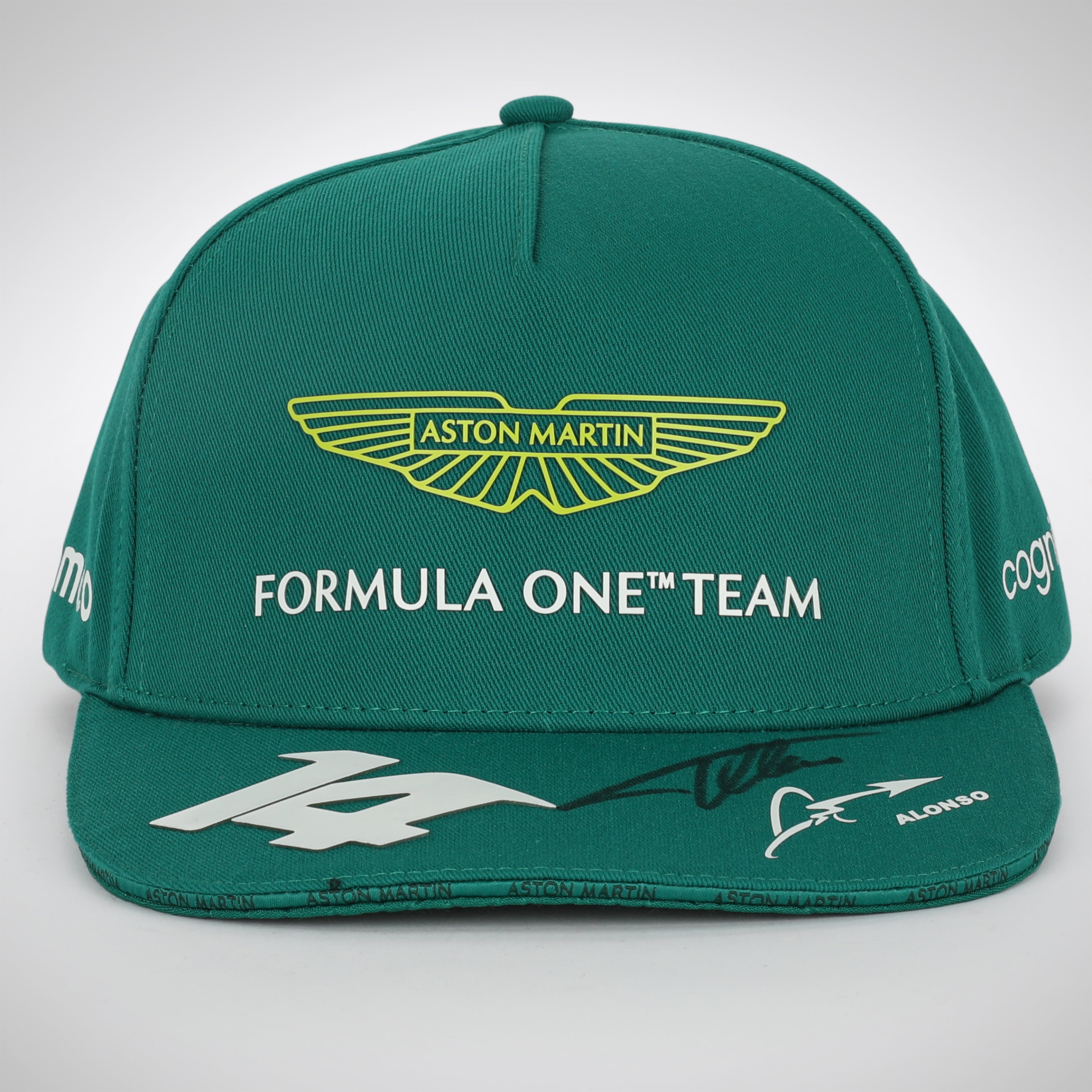 Aston Martin Aramco Cognizant F1 2023 Official Fernando Alonso Team Cap -  Green