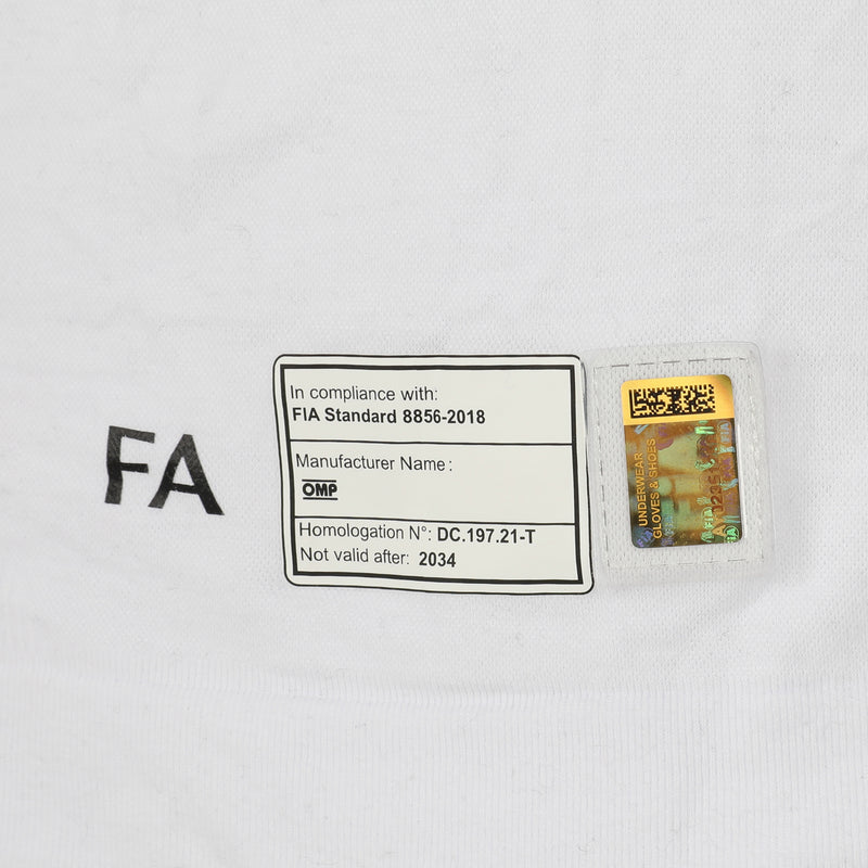 LOT 065 - Fernando Alonso Un-Signed 2024 Aston Martin Aramco Formula One Team Grand Prix Used Nomex - Las Vegas GP - White