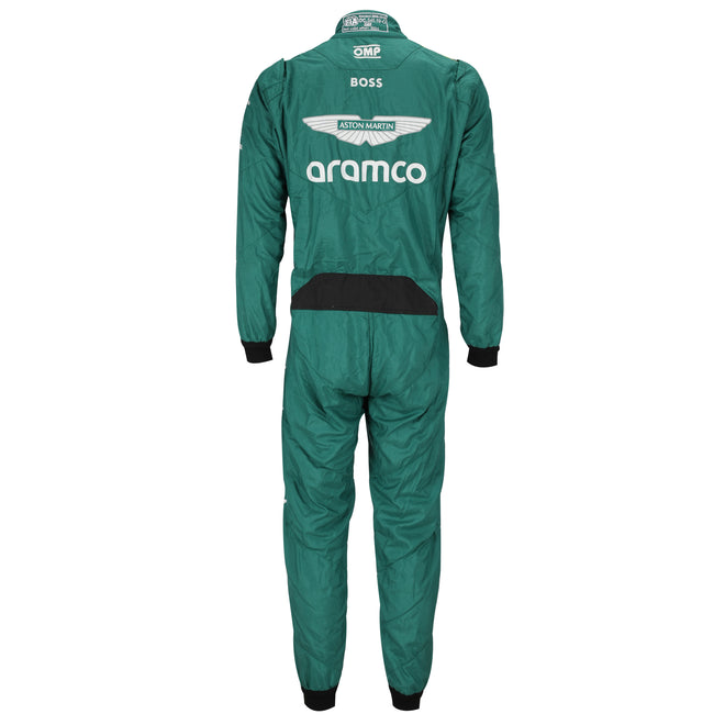LOT 612 - Fernando Alonso Un-Signed 2024 Aston Martin Aramco Formula One Team Grand Prix Used Suit