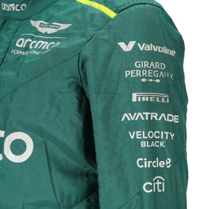 LOT 055 - Fernando Alonso Un-Signed 2024 Aston Martin Aramco Formula One Team Grand Prix Used Suit