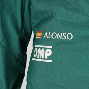 LOT 055 - Fernando Alonso Un-Signed 2024 Aston Martin Aramco Formula One Team Grand Prix Used Suit