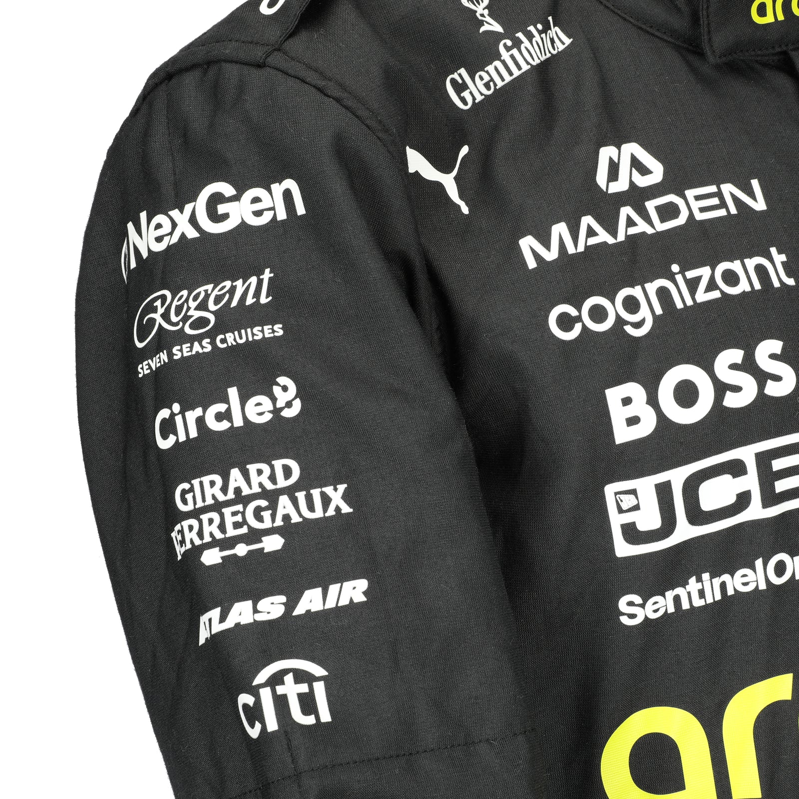 Fernando Alonso 2025 Aston Martin Formula One Team race suit premium collector piece from the Austin GP