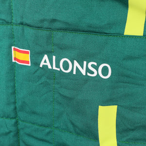 Aston Martin Aramco F1 Team Fernando Alonso 2025 Grand Prix used race suit authentic memorabilia