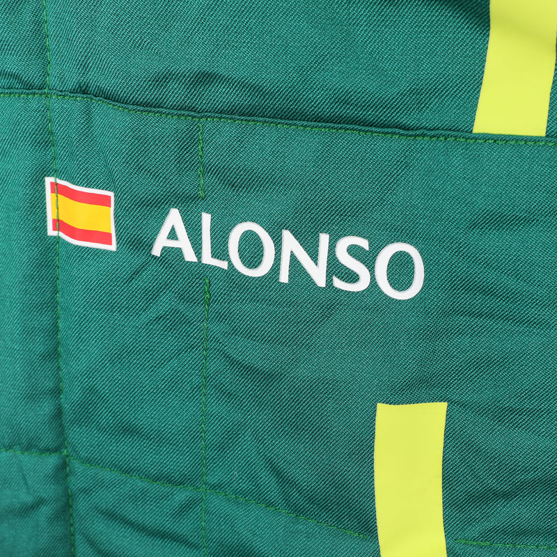 Aston Martin Aramco F1 Team Fernando Alonso 2025 Grand Prix used race suit authentic memorabilia