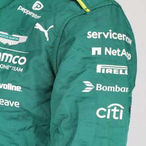 Formula 1 Fernando Alonso 2025 Austrian Grand Prix race-used suit Aston Martin collector item