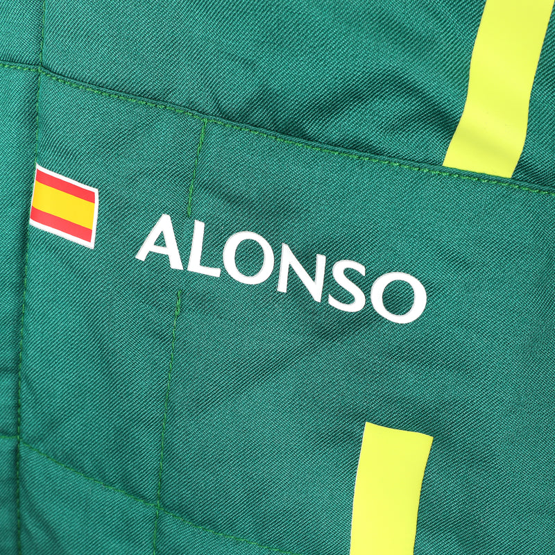 Aston Martin Aramco F1 Team Fernando Alonso 2025 Grand Prix used race suit authentic memorabilia