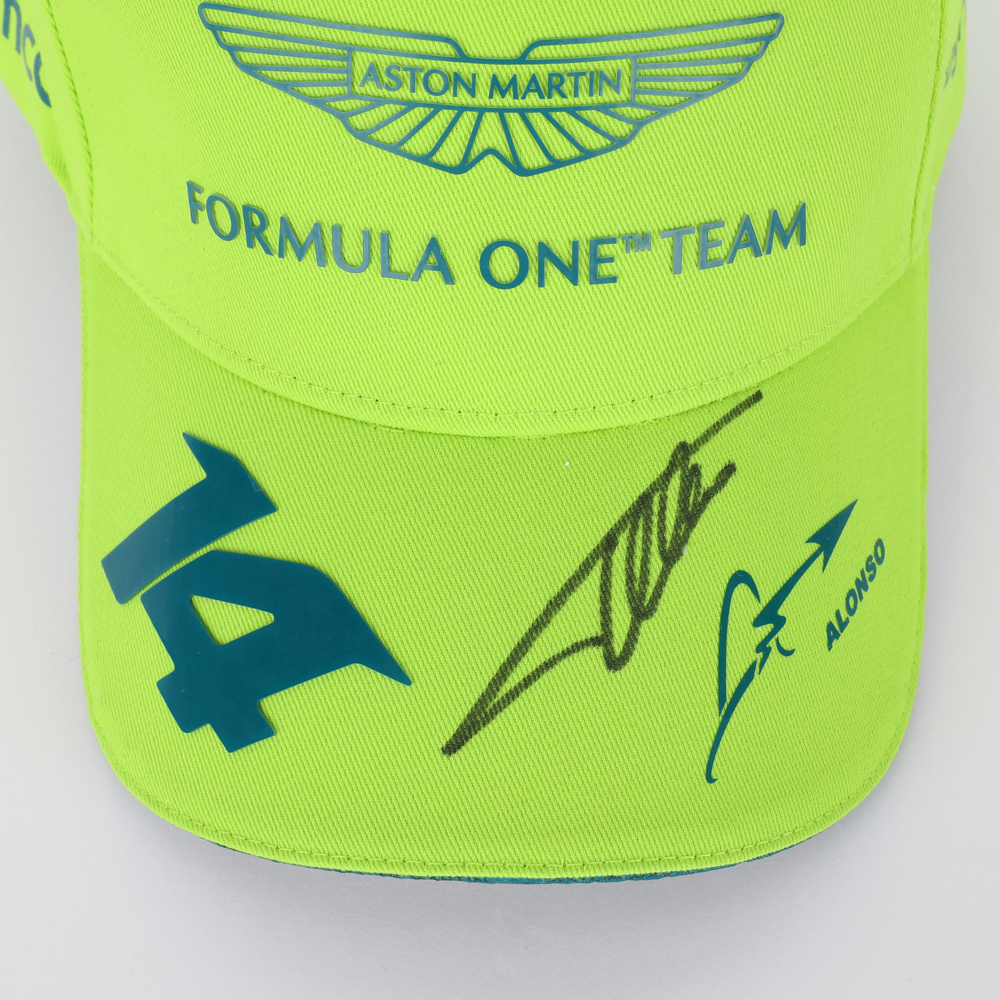 Aston Martin Aramco Cognizant F1 2023 Official Fernando Alonso Team Cap -  Green