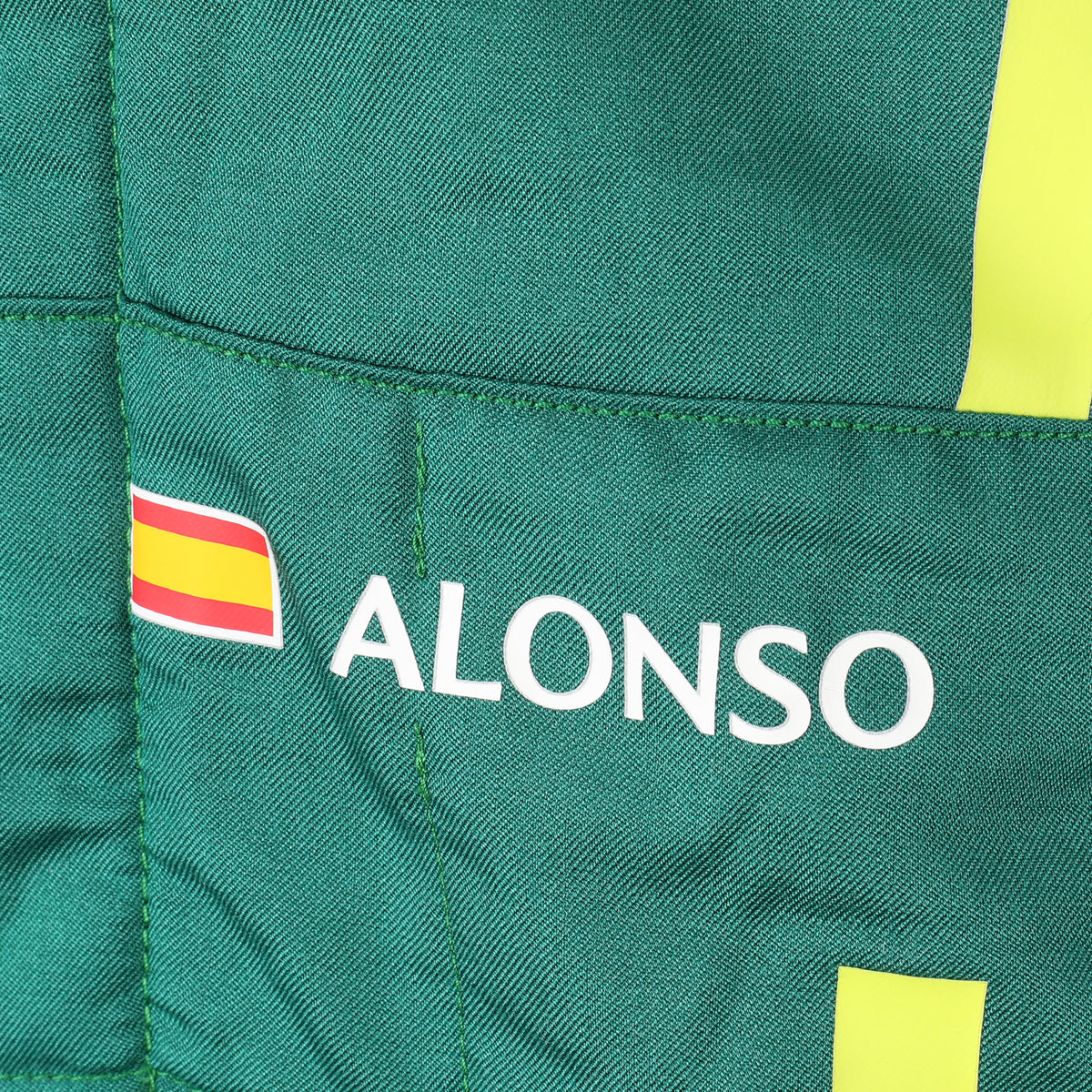 The Austin Auction LOT 079 - Fernando Alonso Un-Signed 2025 Grand Prix Used Aston Martin Aramco Formula One Team Suit - AX00284927