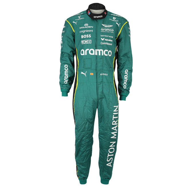 The Austin Auction LOT 077 - Fernando Alonso Un-Signed 2026 Grand Prix Used Suit - Australian GP