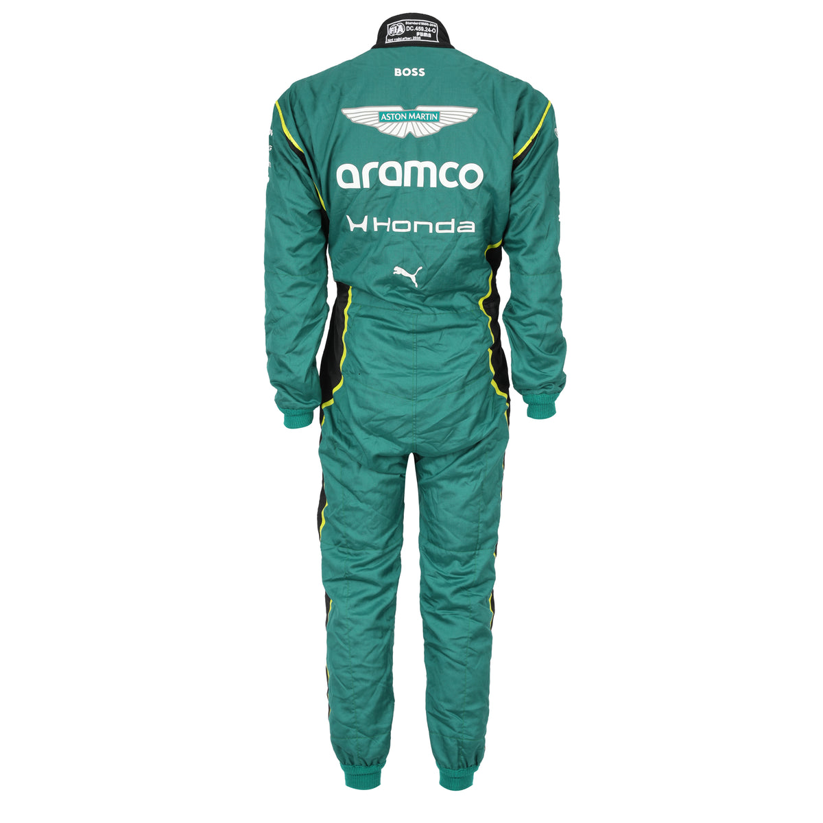 The Austin Auction LOT 077 - Fernando Alonso Un-Signed 2026 Grand Prix Used Suit - Australian GP
