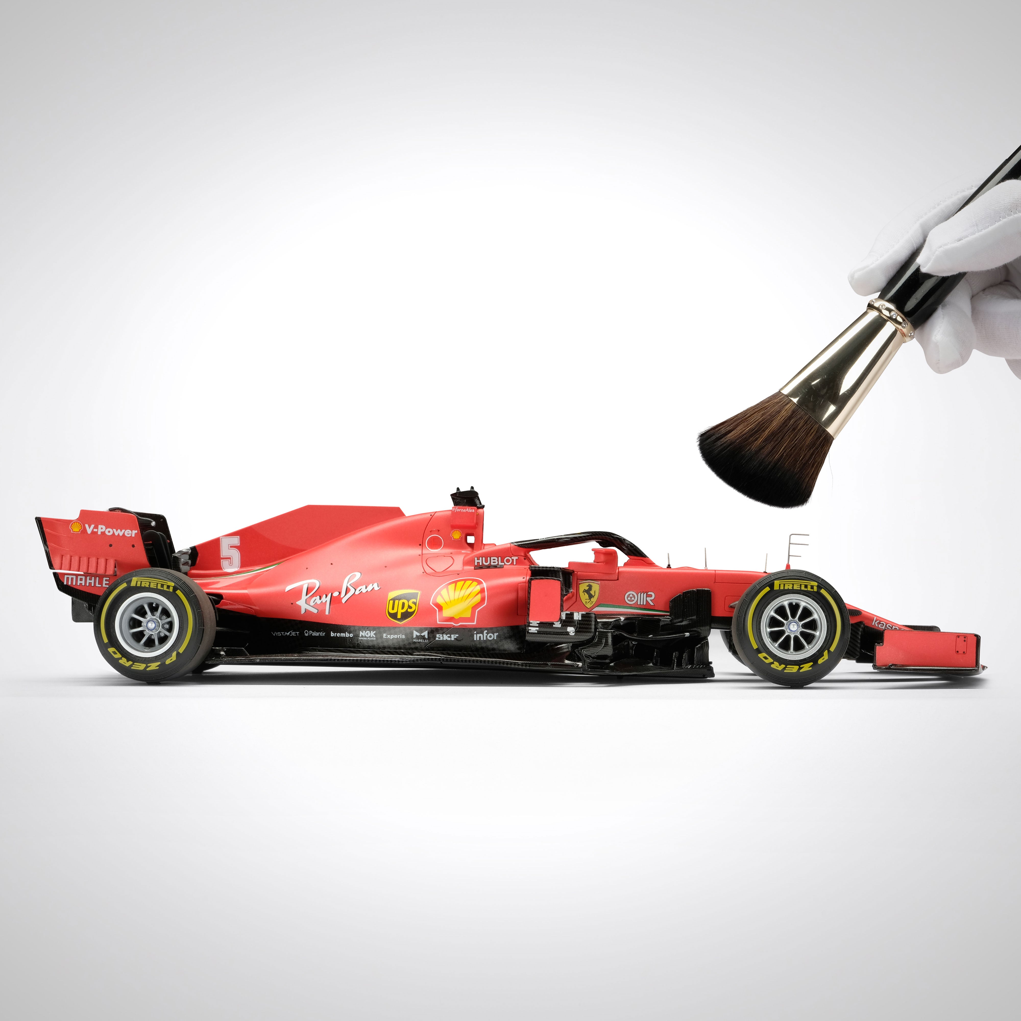 Sebastian Vettel 2020 Scuderia Ferrari SF1000 1:18 Scale Model