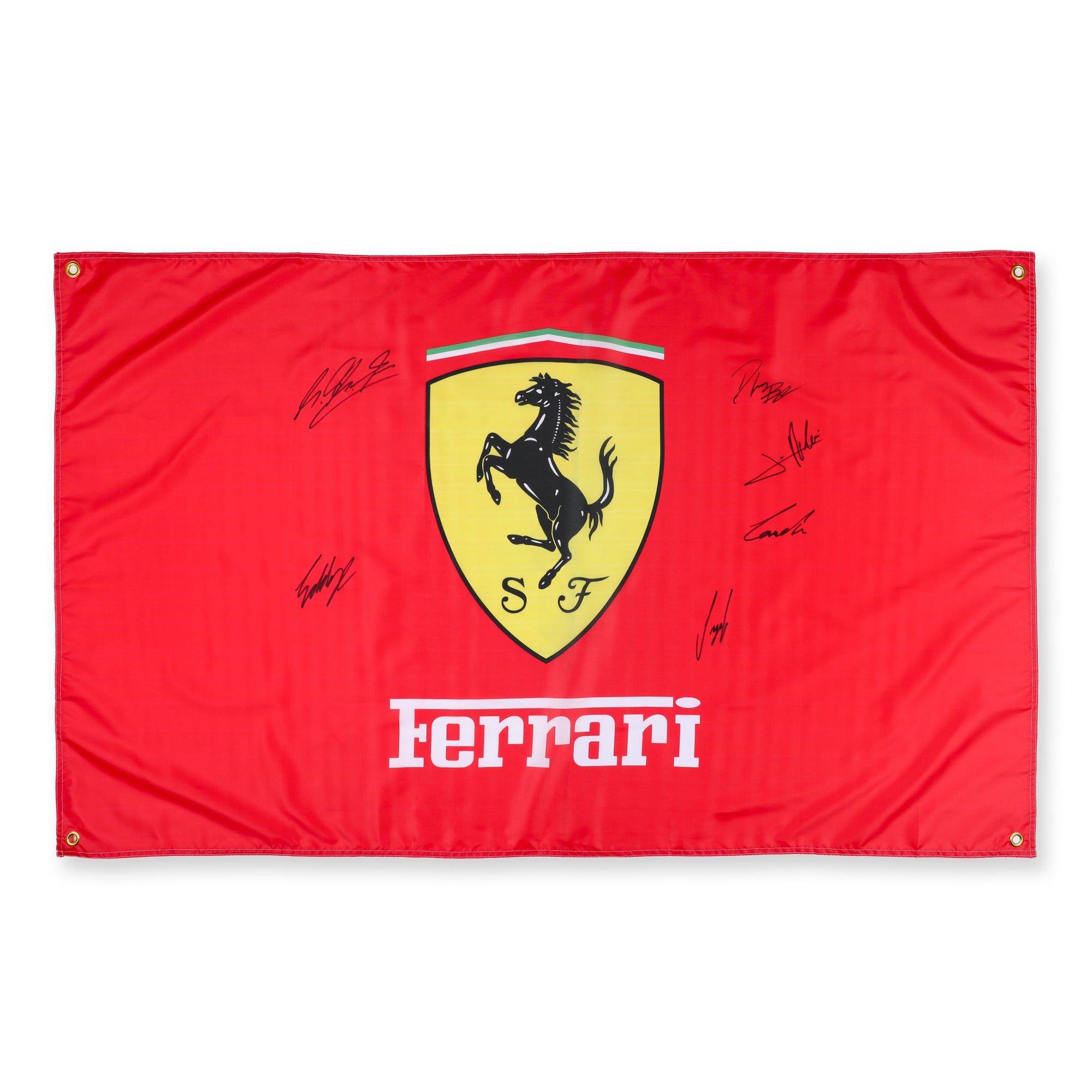 Ferrari Multi Signed Flag