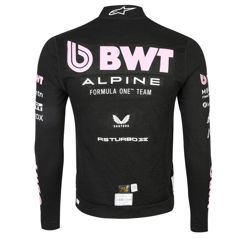 Alpine Formula 1 Team Franco Colapinto signed Nomex 2025 Austrian GP race-used suit collector display