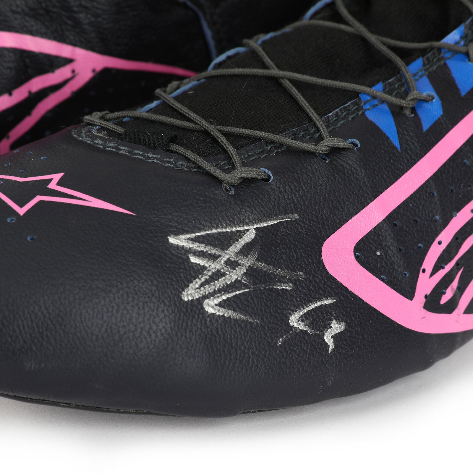 Season Launch LOT 156 - Franco Colapinto Alpine F1 Team 2025 Signed Un-Used Race Boots