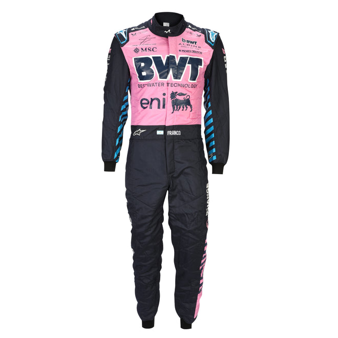 Season Launch LOT 078 – Franco Colapinto 2025 Alpine F1 Team Race Suit - Netherlands GP