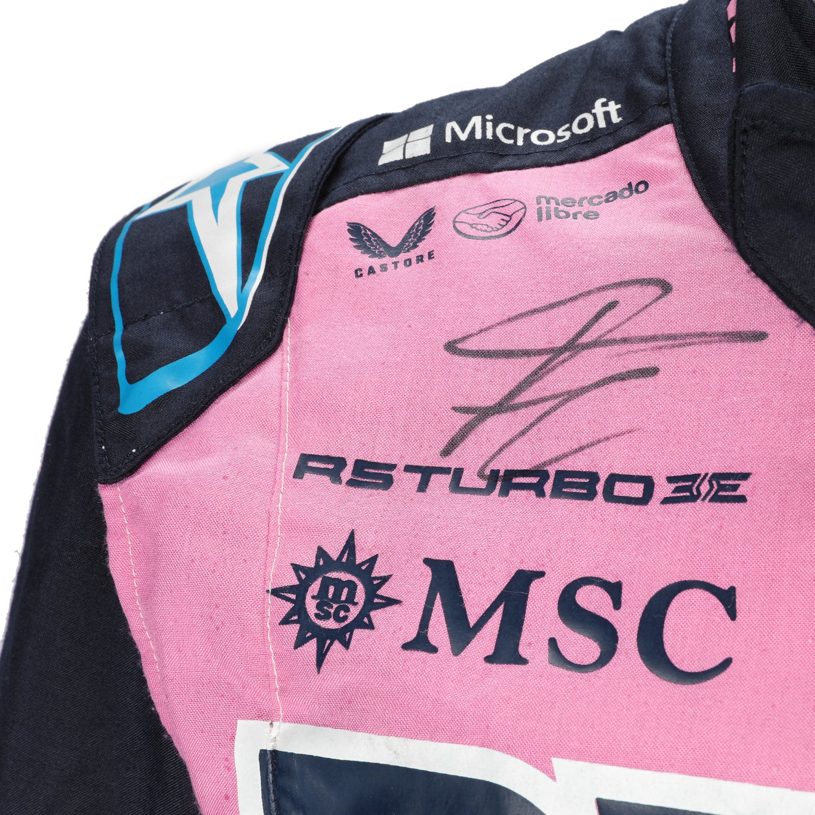 Season Launch LOT 078 – Franco Colapinto 2025 Alpine F1 Team Race Suit - Netherlands GP