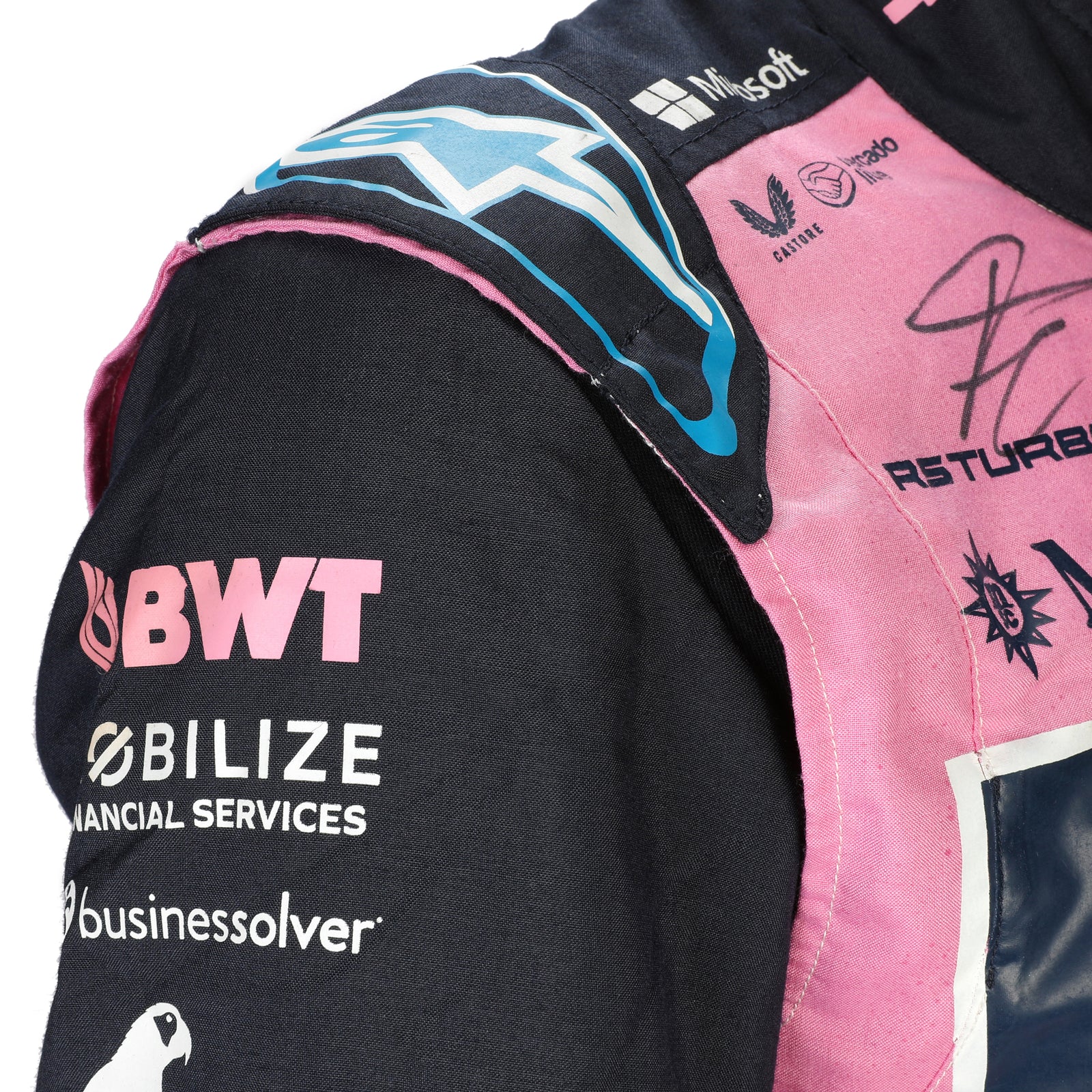 Season Launch LOT 078 – Franco Colapinto 2025 Alpine F1 Team Race Suit - Netherlands GP