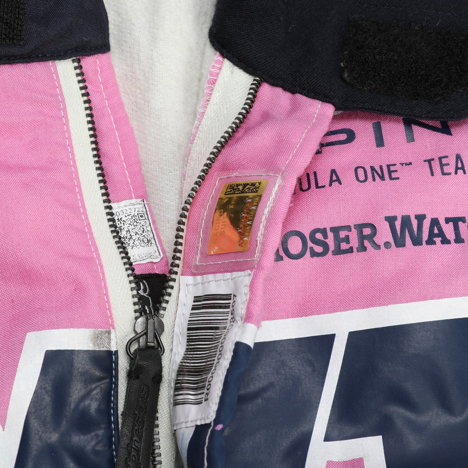 Season Launch LOT 078 – Franco Colapinto 2025 Alpine F1 Team Race Suit - Netherlands GP