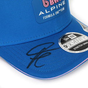 Alpine Formula 1 Team Franco Colapinto signed cap 2026 official driver merchandise collector display