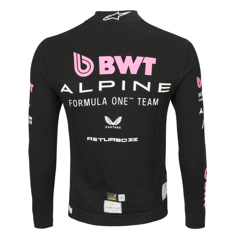 Alpine Formula 1 Team Franco Colapinto signed Nomex 2026 pre-season testing worn race suit collector display