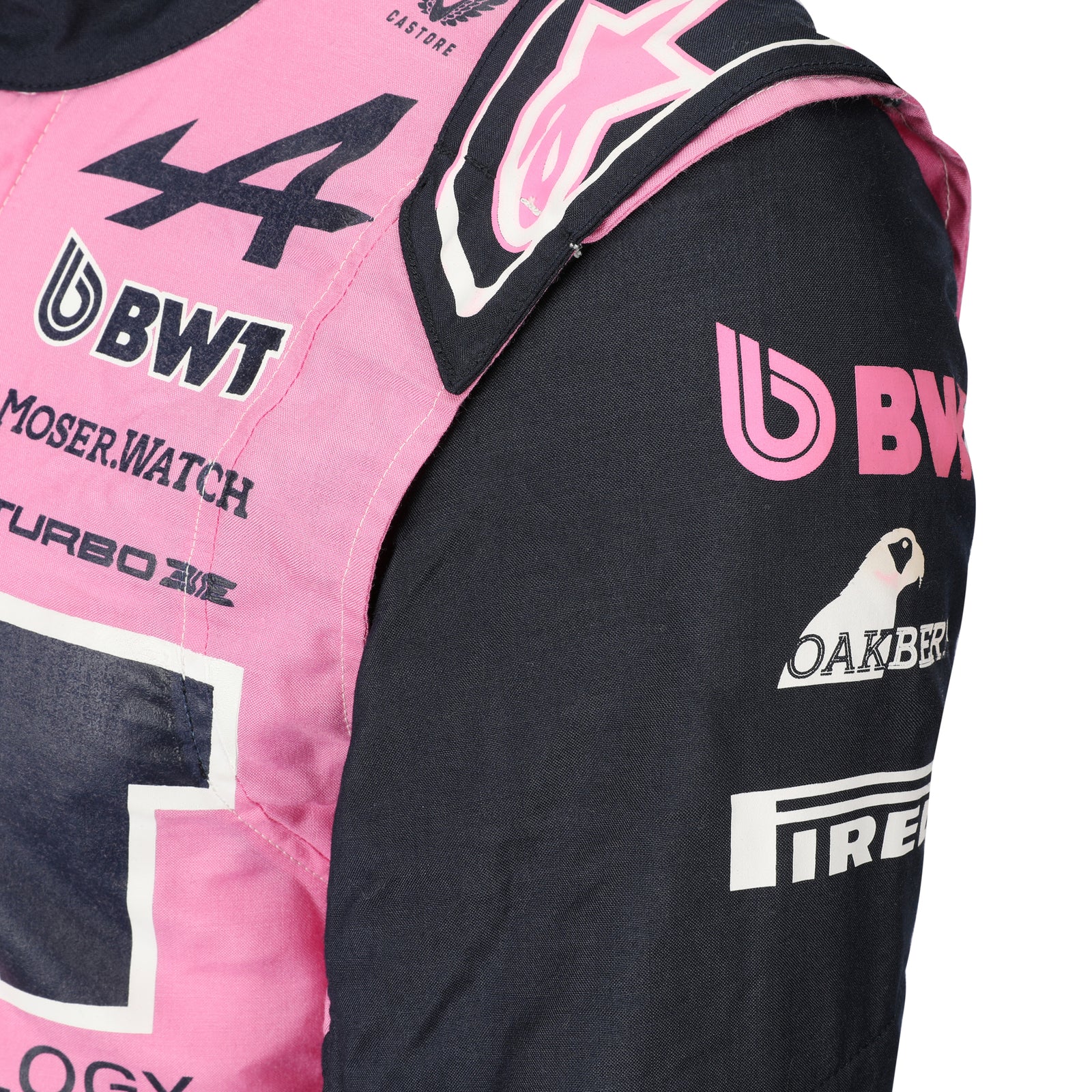 Formula 1 Franco Colapinto signed 2026 Alpine race suit pre-season testing worn motorsport memorabilia