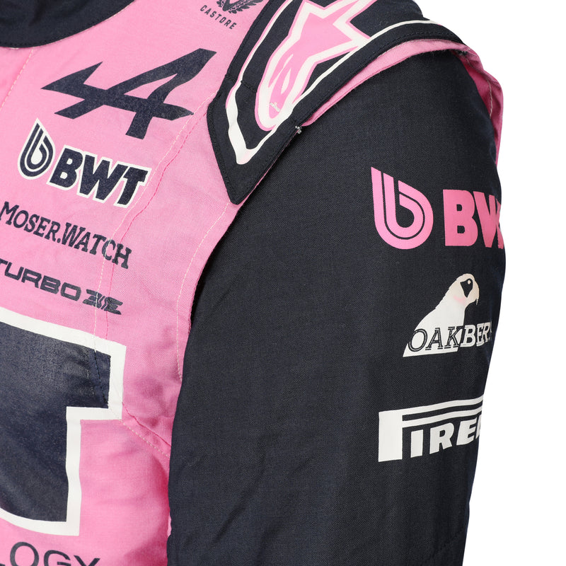 Formula 1 Franco Colapinto signed 2026 Alpine race suit pre-season testing worn motorsport memorabilia