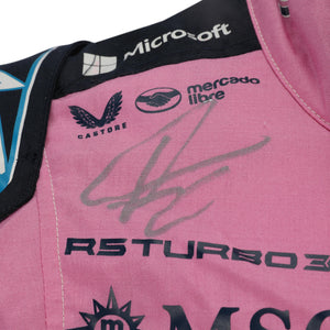 Franco Colapinto Signed 2025 Austrian GP Grand Prix Used Alpine F1 Team Used Racewear Bundle