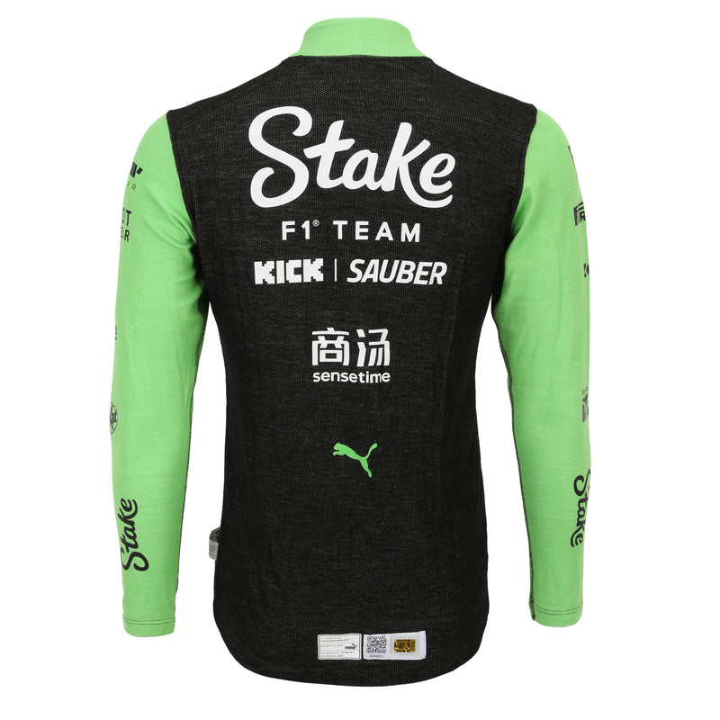 Gabriel Bortoleto Stake Sauber 2025 Signed Nomex - Green and Black