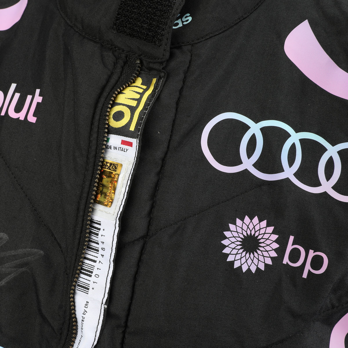 The Austin Auction LOT 001 - Gabriel Bortoletto Signed 2026 Grand Prix Used Audi Revolut F1 Team Race Suit - Miami GP