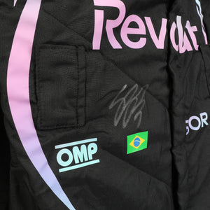 Gabriel Bortoleto Signed 2026 Grand Prix Used Audi Revolut F1 Team Race Suit - Miami GP