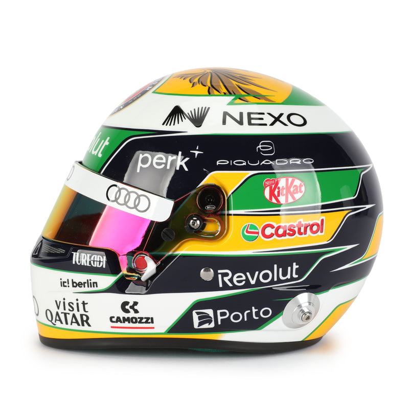Gabriel Bortoleto Signed 2026 Audi F1 Team 1:2 Scale Helmet