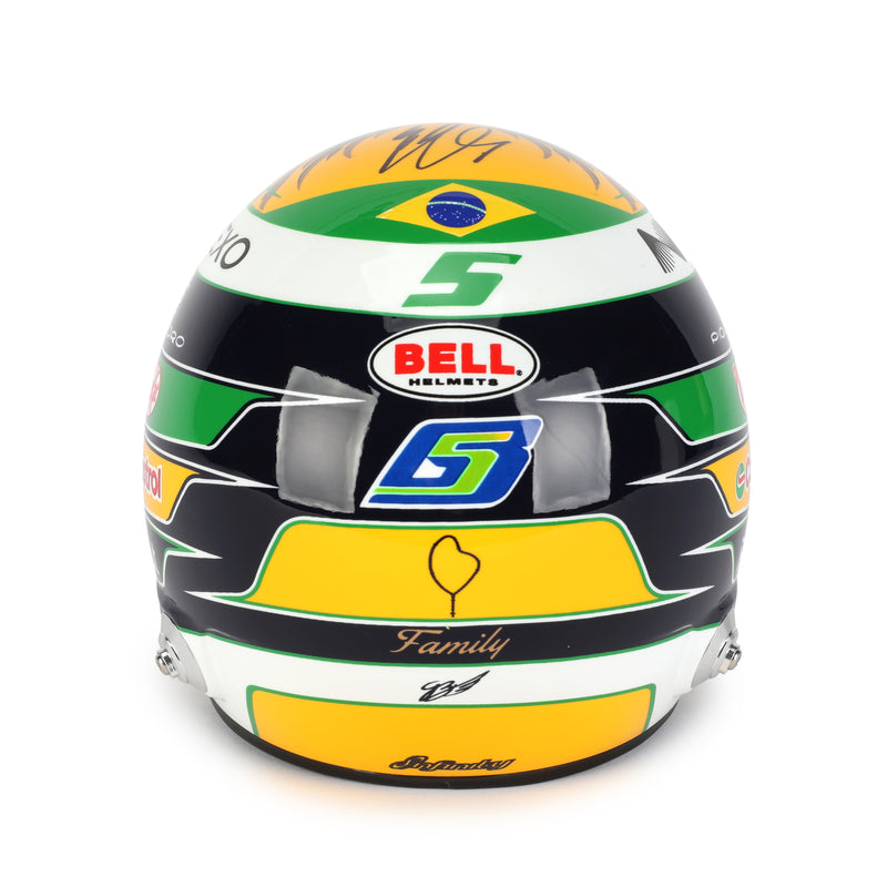 Gabriel Bortoleto Signed 2026 Audi F1 Team 1:2 Scale Helmet