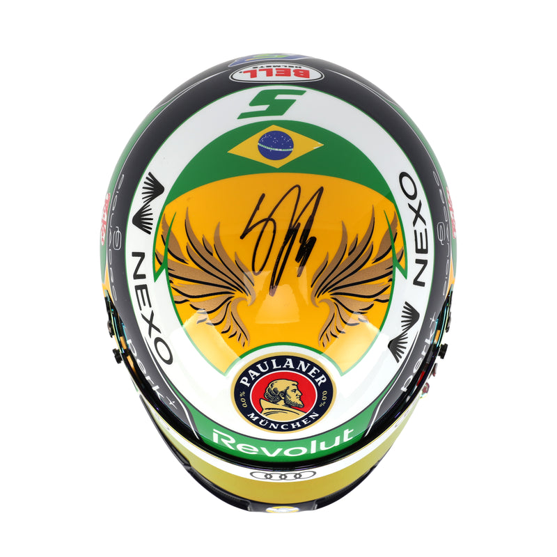Gabriel Bortoleto Signed 2026 Audi F1 Team 1:2 Scale Helmet