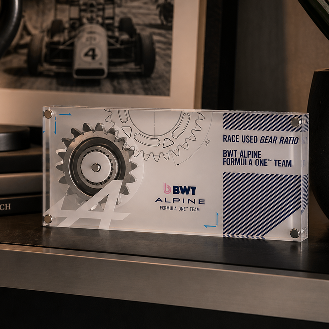 BWT Alpine Formula One™ Team Gear Ratio In Acrylic