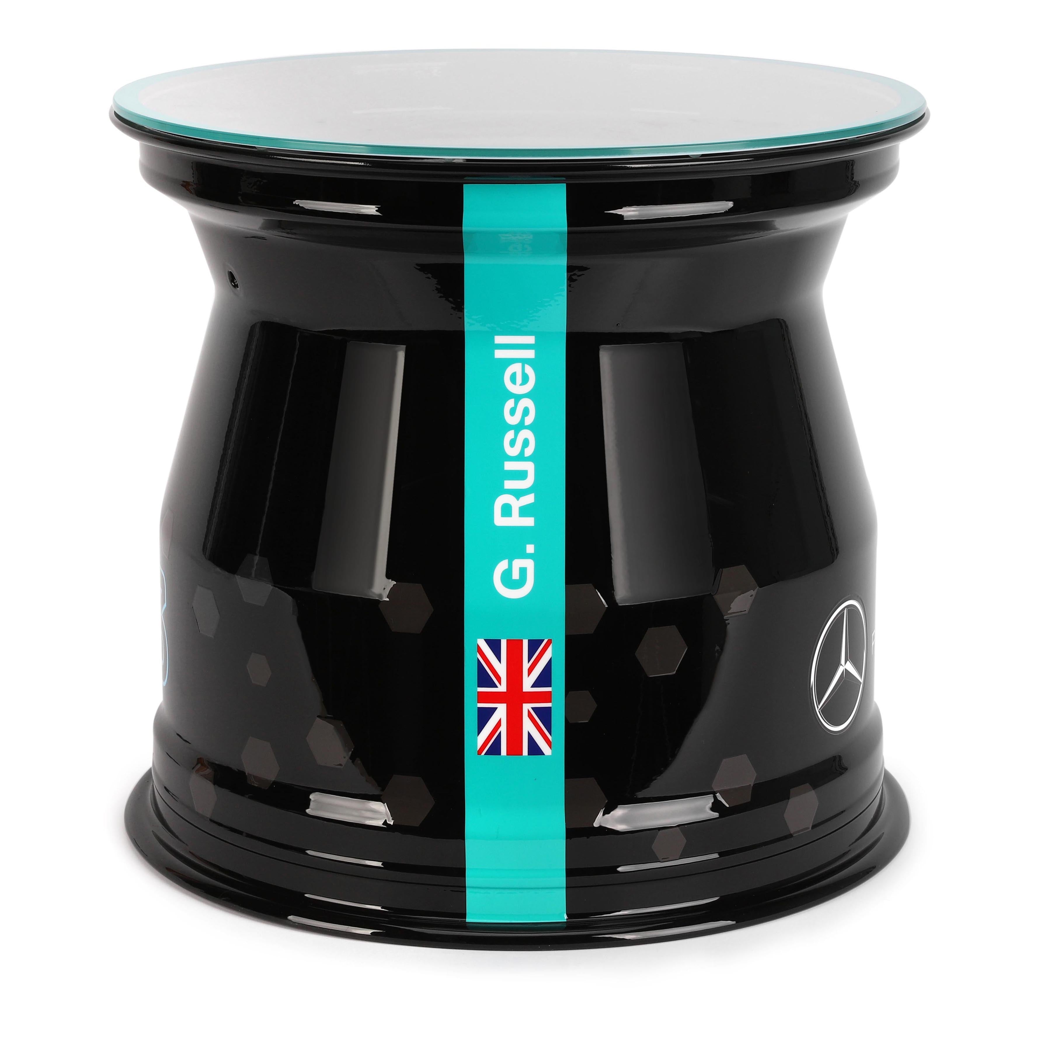 George Russell Mercedes-AMG Petronas F1 Team 2022 Rear Wheel Rim Table