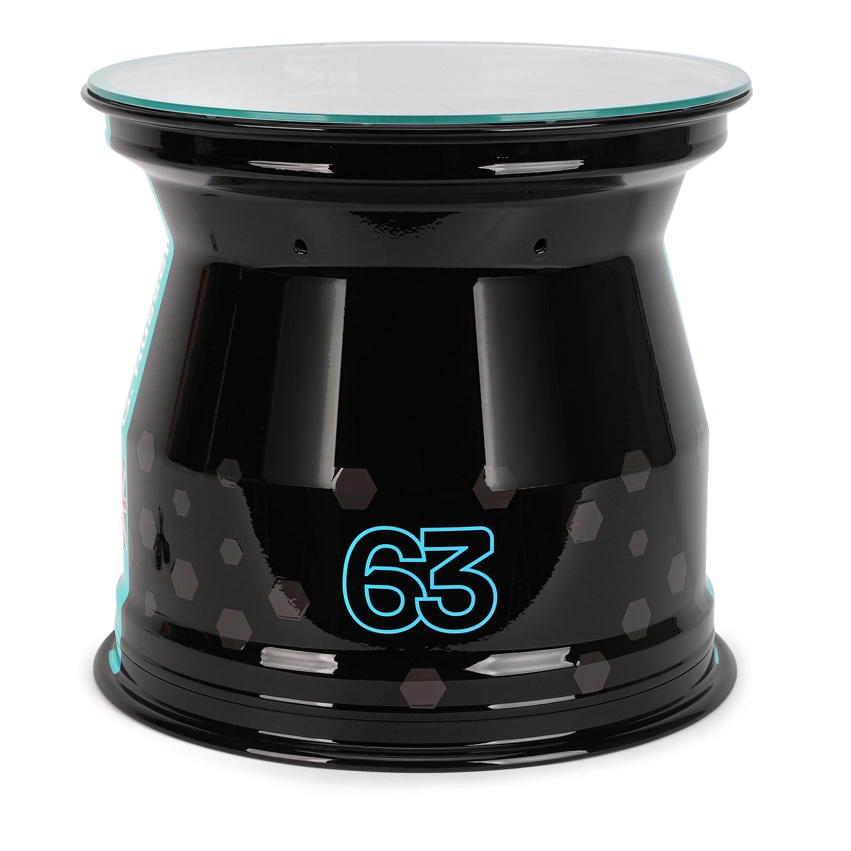 George Russell Mercedes AMG Rear Wheel Rim Table | F1 Memorabilia
