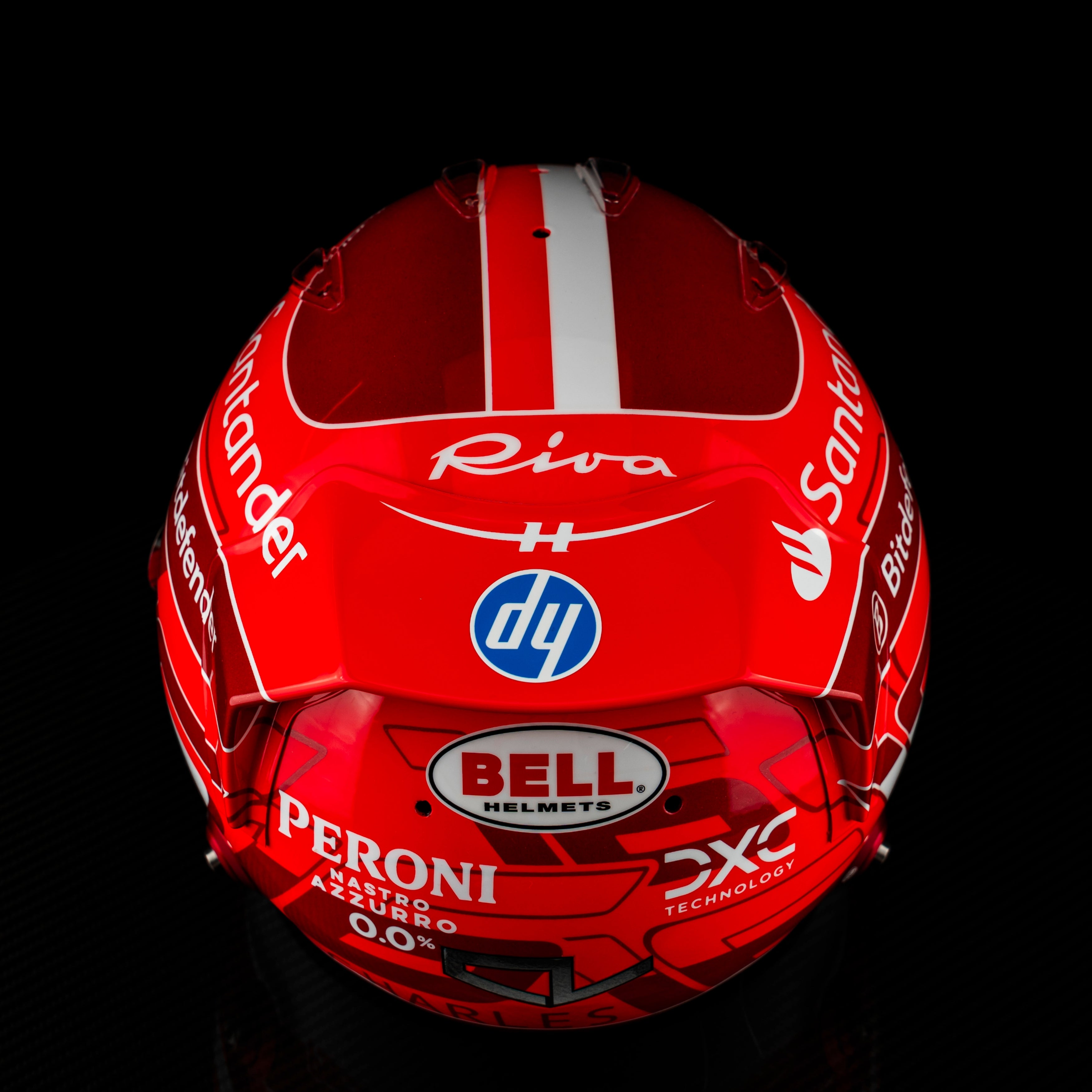 Charles Leclerc Official Bell Replica Helmet – 2024 Formula One Season