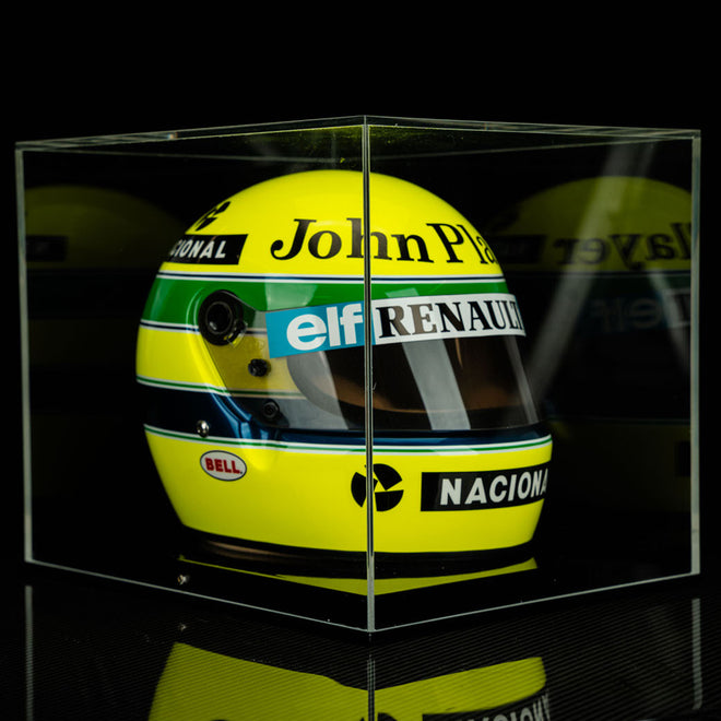 Ayrton Senna 1985 Official Bell Replica Helmet