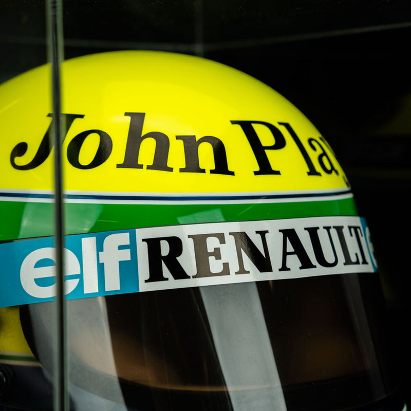 Ayrton Senna 1985 Official Bell Replica Helmet