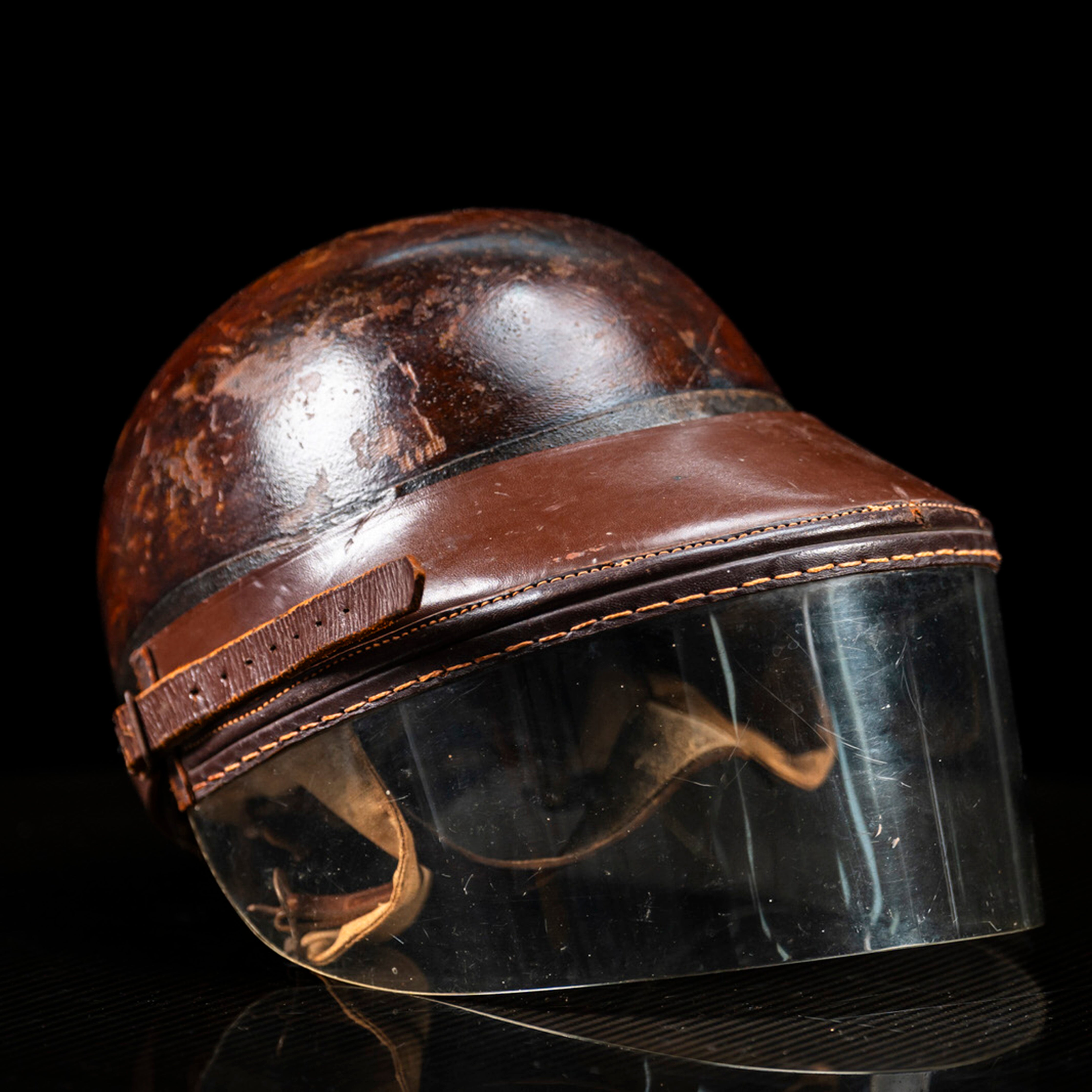 Phil Hill Circa Helmet Maserati F1 Team – 1958 Formula One Season