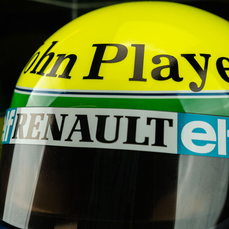 Ayrton Senna 1985 Official Bell Replica Helmet